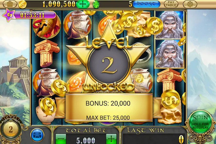 Скачать Titan Slots™ Взлом [МОД Бесконечные монеты] + [МОД Меню] MOD APK на Андроид