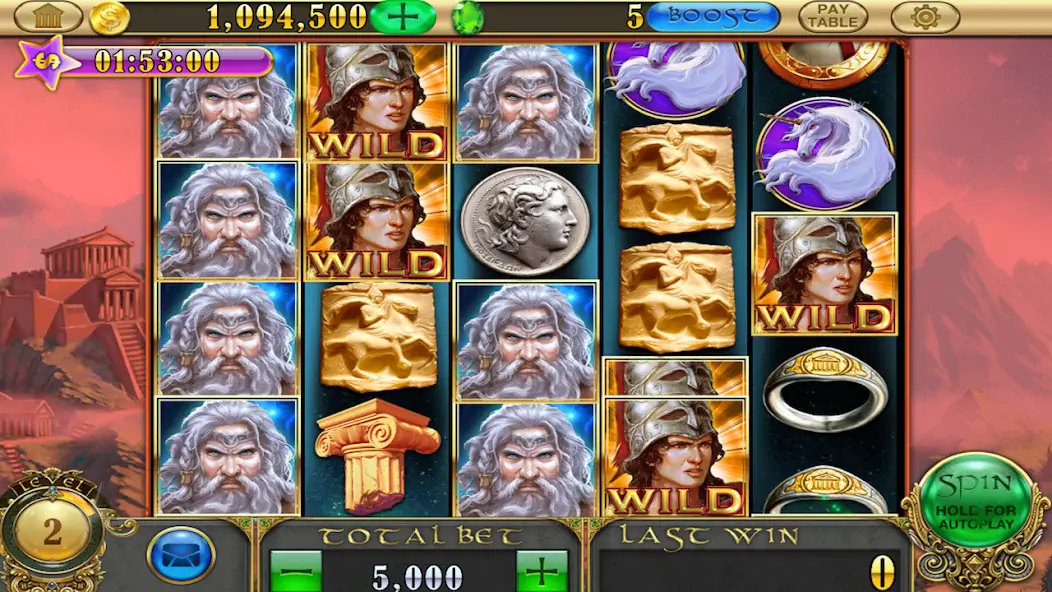 Скачать Titan Slots™ Взлом [МОД Бесконечные монеты] + [МОД Меню] MOD APK на Андроид