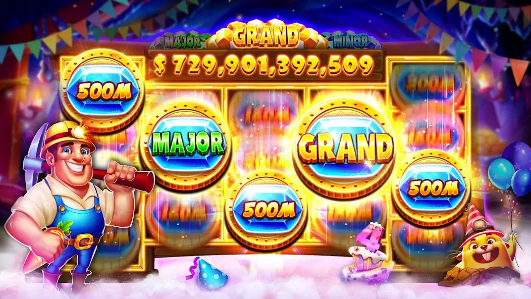 Скачать Jackpot Wins - Slots Casino Взлом [МОД Бесконечные монеты] + [МОД Меню] MOD APK на Андроид