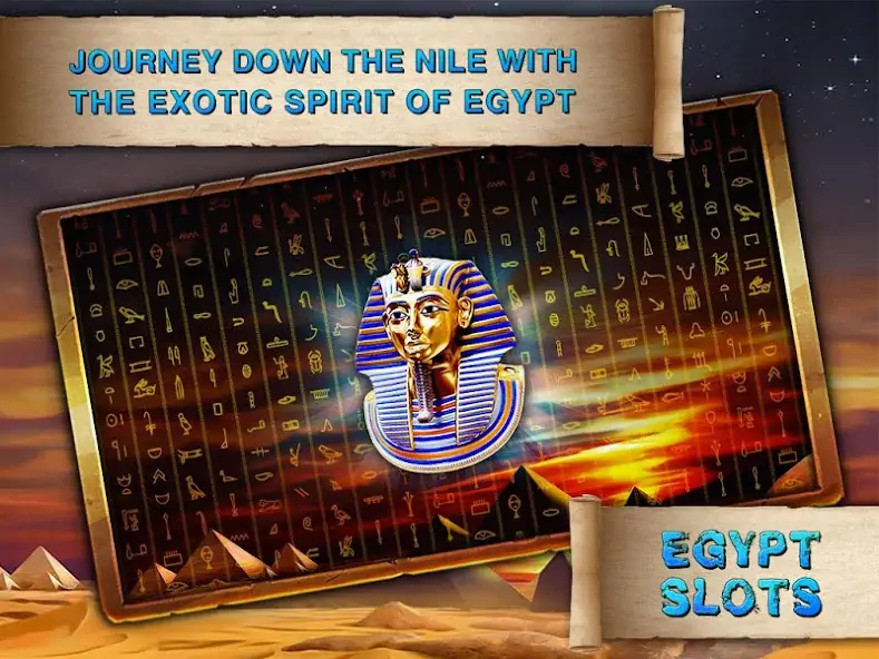 Скачать Egypt Slots Casino Machines Взлом [МОД Бесконечные монеты] + [МОД Меню] MOD APK на Андроид