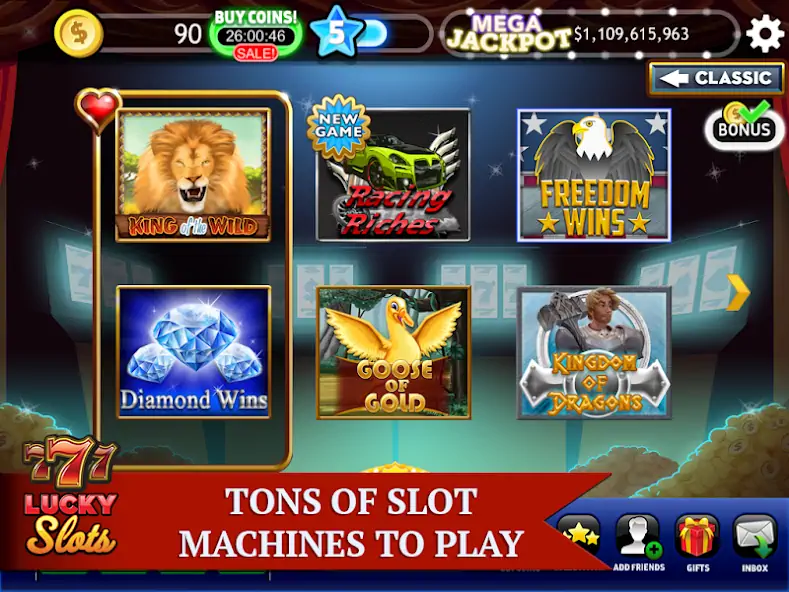 Скачать Lucky Slots - Free Casino Game Взлом [МОД Бесконечные монеты] + [МОД Меню] MOD APK на Андроид