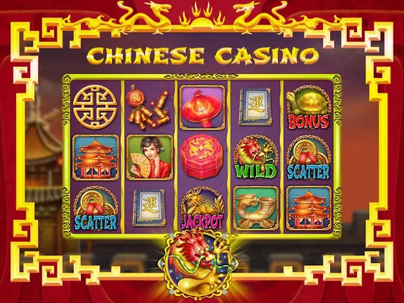 Скачать Chinese Slots Slots Game Взлом [МОД Много денег] + [МОД Меню] MOD APK на Андроид