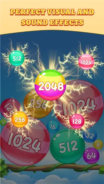 Скачать Crazy Ball 2048 Взлом [МОД Бесконечные монеты] + [МОД Меню] MOD APK на Андроид