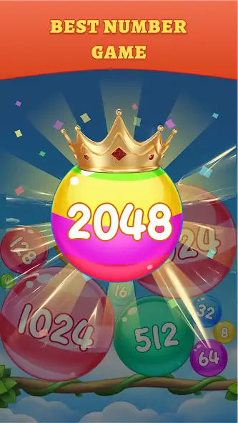 Скачать Crazy Ball 2048 Взлом [МОД Бесконечные монеты] + [МОД Меню] MOD APK на Андроид