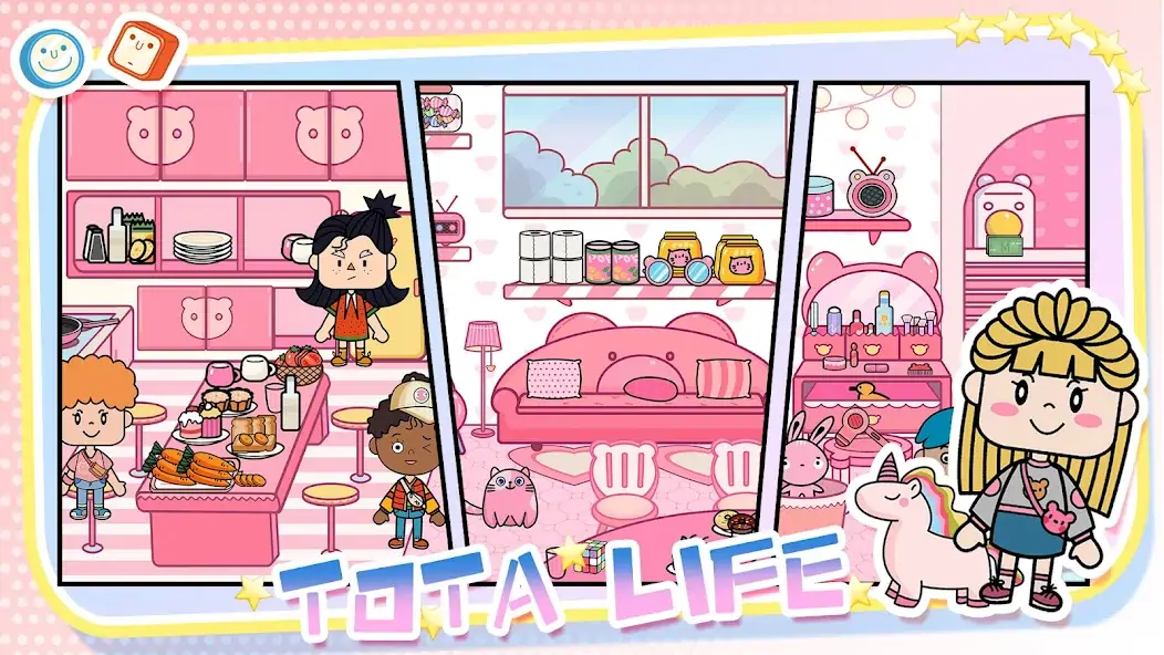 Скачать Tota Life: Parent-kid Suite Взлом [МОД Много денег] + [МОД Меню] MOD APK на Андроид