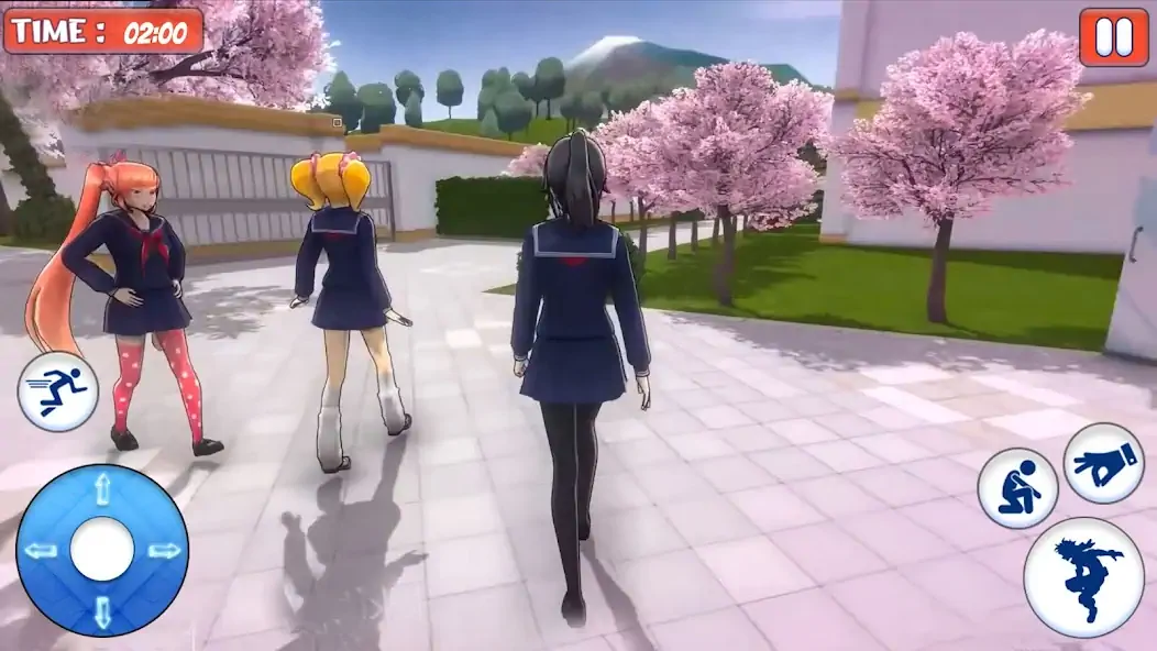 Скачать Sakura Anime Girl Fun Life 3D Взлом [МОД Много денег] + [МОД Меню] MOD APK на Андроид