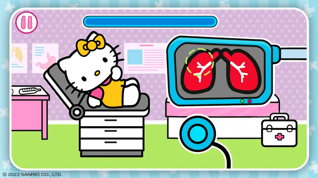 Скачать Hello Kitty: Детская больница Взлом [МОД Бесконечные монеты] + [МОД Меню] MOD APK на Андроид