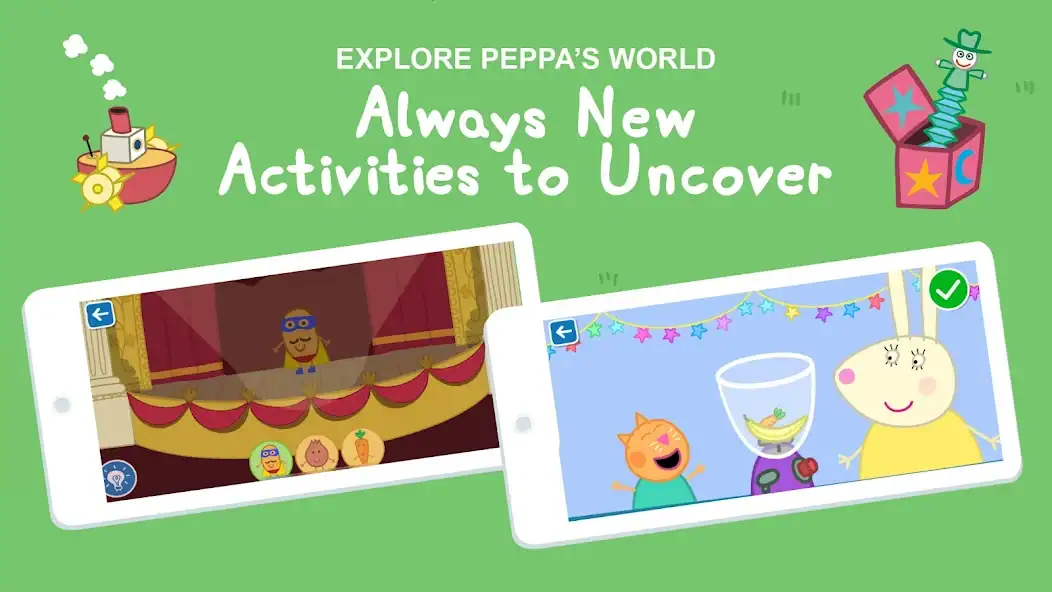 Скачать World of Peppa Pig: Kids Games Взлом [МОД Бесконечные деньги] + [МОД Меню] MOD APK на Андроид