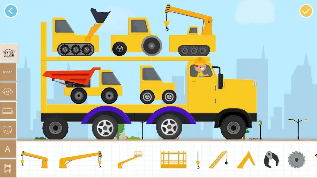 Скачать Labo Кирпич Car2 Kid игры Взлом [МОД Бесконечные монеты] + [МОД Меню] MOD APK на Андроид