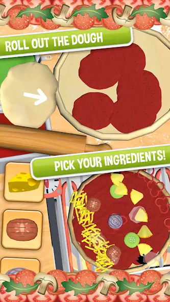 Скачать Bamba Pizza 2 Взлом [МОД Бесконечные деньги] + [МОД Меню] MOD APK на Андроид