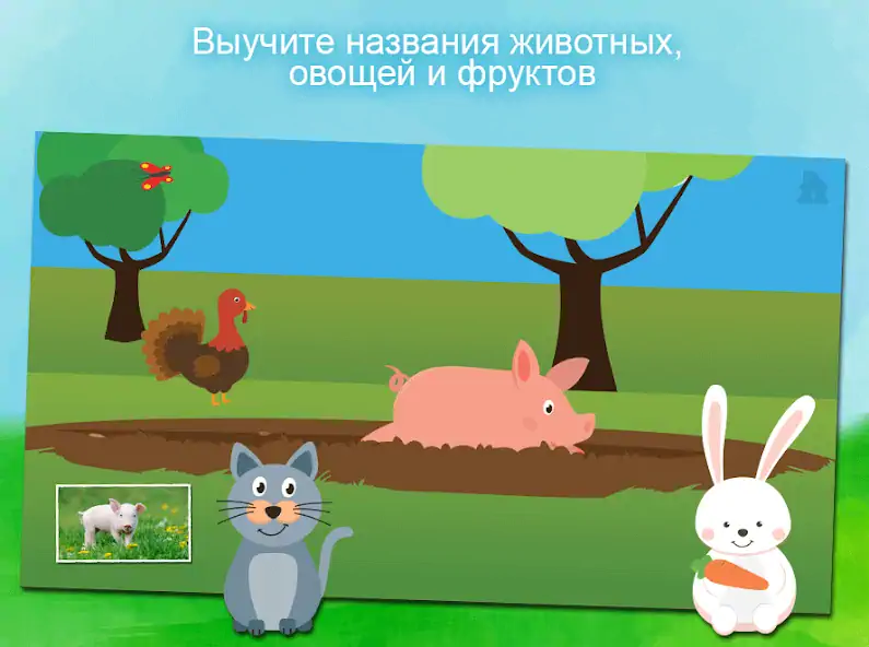 Скачать Животные - игра для малышей Взлом [МОД Много монет] + [МОД Меню] MOD APK на Андроид