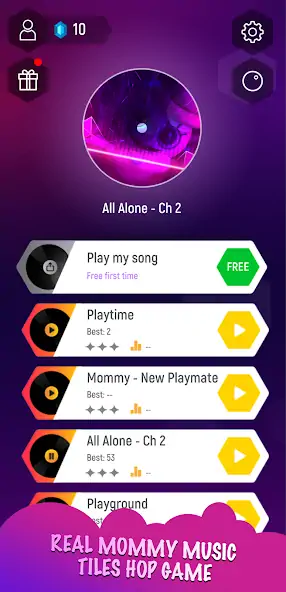 Скачать Mommy 3D Music Tiles Hop Game Взлом [МОД Много денег] + [МОД Меню] MOD APK на Андроид