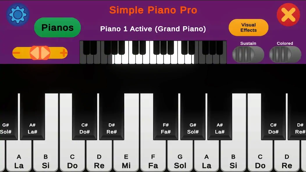 Скачать Simple Piano Pro Взлом [МОД Бесконечные монеты] + [МОД Меню] MOD APK на Андроид