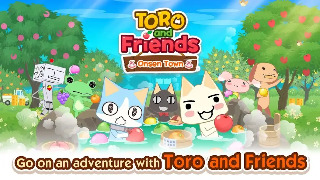 Скачать Toro and Friends: Onsen Town Взлом [МОД Много денег] + [МОД Меню] MOD APK на Андроид
