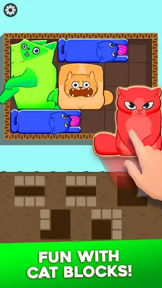 Скачать Block Puzzle Cats Взлом [МОД Бесконечные монеты] + [МОД Меню] MOD APK на Андроид