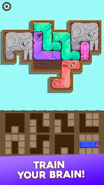 Скачать Block Puzzle Cats Взлом [МОД Бесконечные монеты] + [МОД Меню] MOD APK на Андроид