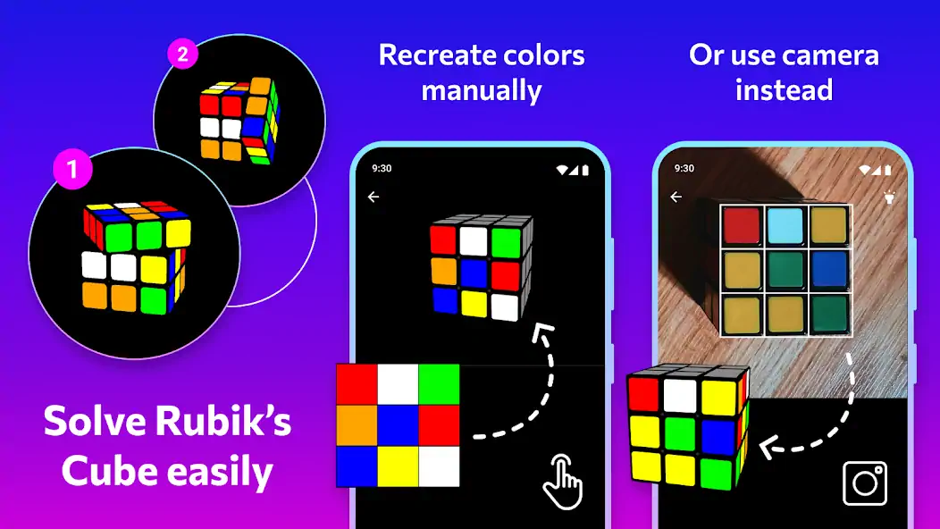 Скачать Rubik's Cube Solver Взлом [МОД Бесконечные деньги] + [МОД Меню] MOD APK на Андроид