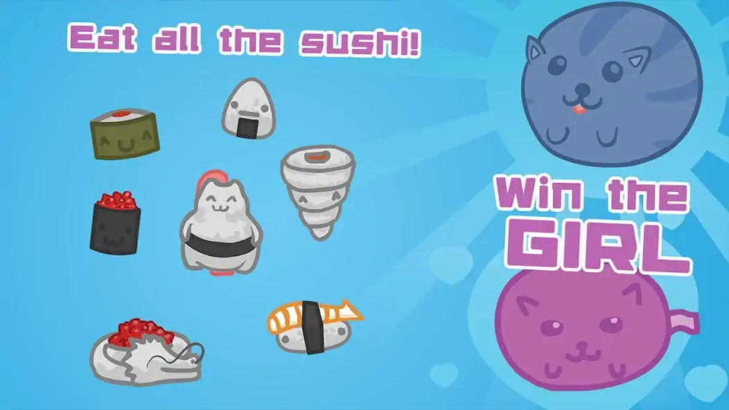 Скачать Sushi Cat Взлом [МОД Много денег] + [МОД Меню] MOD APK на Андроид
