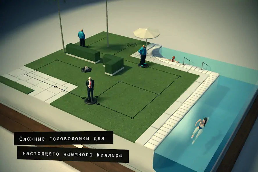 Скачать Hitman GO Взлом [МОД Бесконечные деньги] + [МОД Меню] MOD APK на Андроид