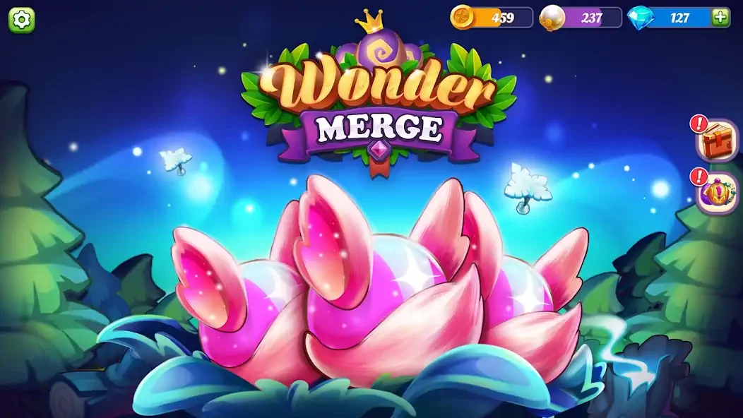 Скачать Wonder Merge -Головоломка игры Взлом [МОД Бесконечные деньги] + [МОД Меню] MOD APK на Андроид