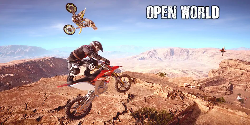 Скачать Dirt MX Bikes KTM Motocross 3D Взлом [МОД Много монет] + [МОД Меню] MOD APK на Андроид