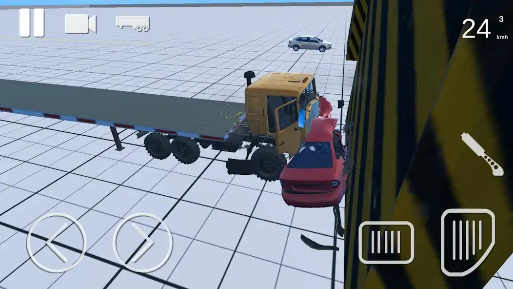 Скачать Truck Crash Simulator Accident Взлом [МОД Много денег] + [МОД Меню] MOD APK на Андроид
