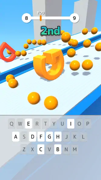 Скачать Type Spin: alphabet run game Взлом [МОД Много монет] + [МОД Меню] MOD APK на Андроид