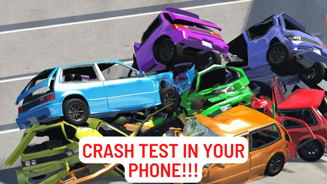 Скачать Car Crashing Simulator Взлом [МОД Бесконечные монеты] + [МОД Меню] MOD APK на Андроид