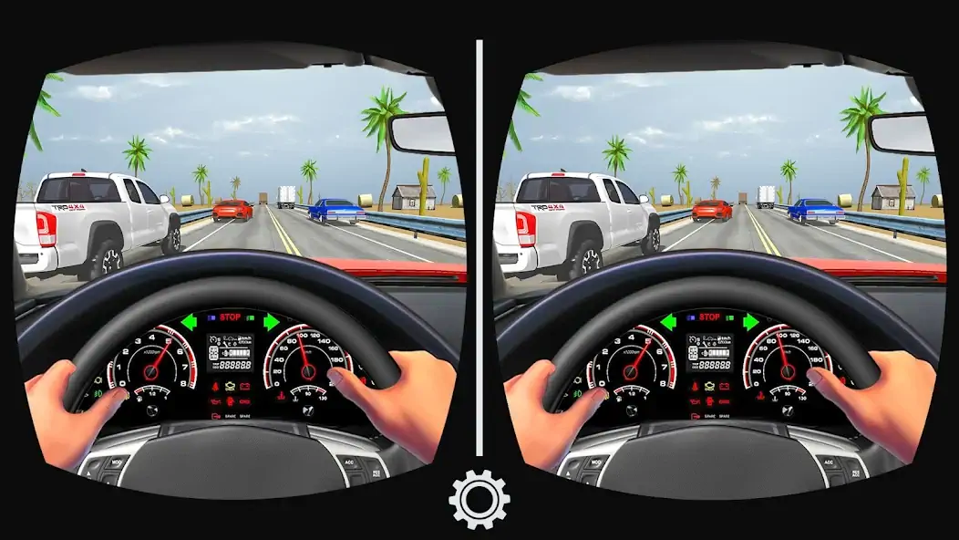 Скачать VR Traffic Racing In Car Drive Взлом [МОД Много монет] + [МОД Меню] MOD APK на Андроид
