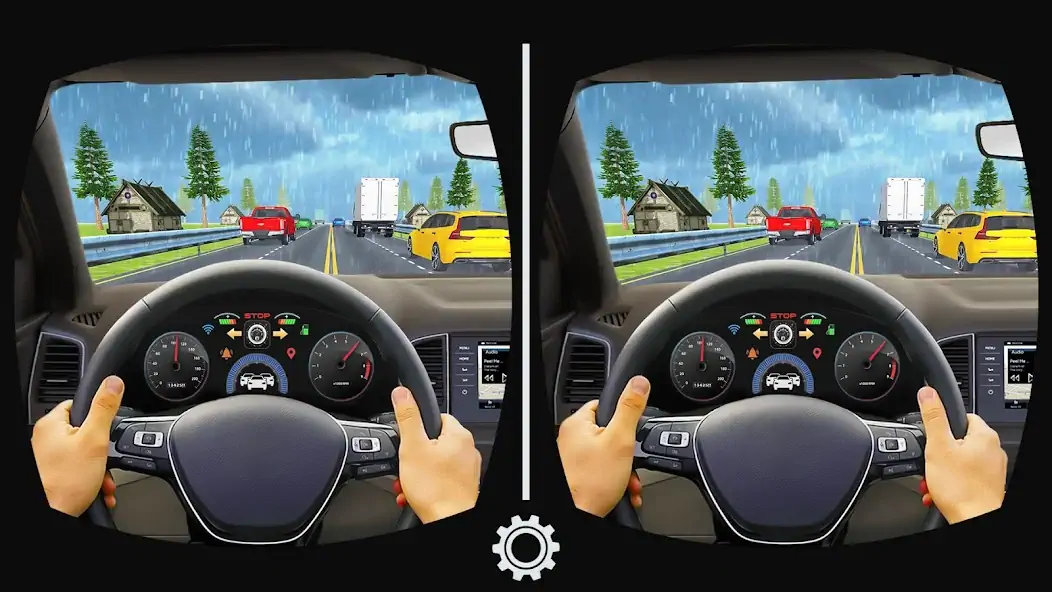 Скачать VR Traffic Racing In Car Drive Взлом [МОД Много монет] + [МОД Меню] MOD APK на Андроид