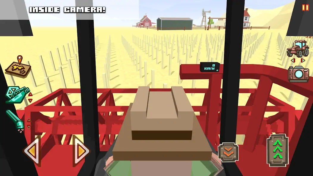 Скачать Blocky Farm Racing & Simulator Взлом [МОД Бесконечные деньги] + [МОД Меню] MOD APK на Андроид