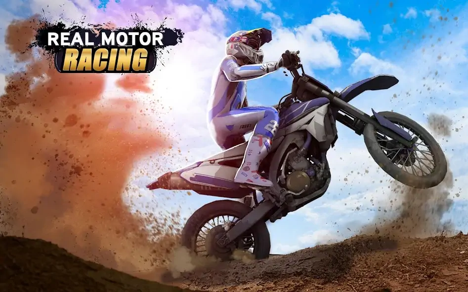 Скачать Мотоцикл Гонки - мотокросс 3D Взлом [МОД Много денег] + [МОД Меню] MOD APK на Андроид