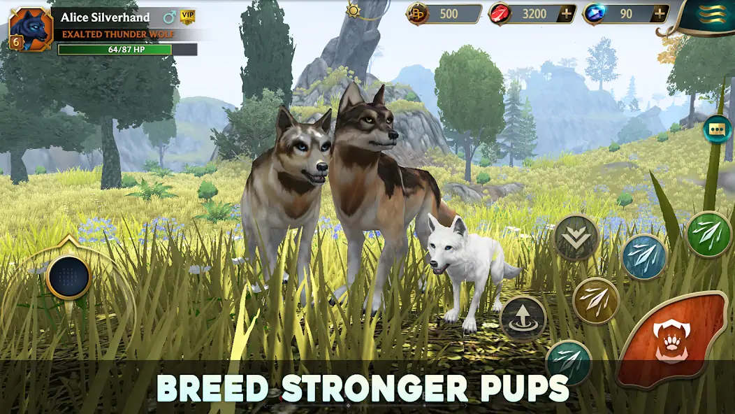 Скачать Wolf Tales - Wild Animal Sim Взлом [МОД Бесконечные монеты] + [МОД Меню] MOD APK на Андроид