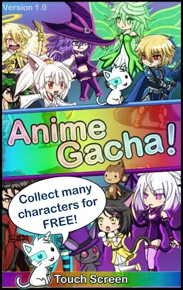 Скачать Anime Gacha! (Simulator & RPG) Взлом [МОД Много денег] + [МОД Меню] MOD APK на Андроид