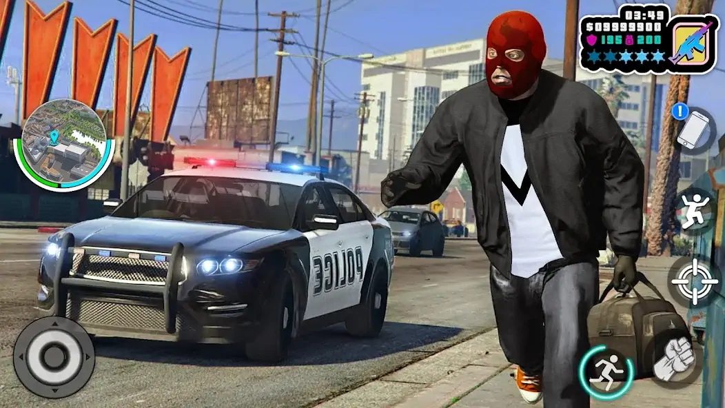 Скачать Игра Grand Gangster Theft Auto Взлом [МОД Много денег] + [МОД Меню] MOD APK на Андроид
