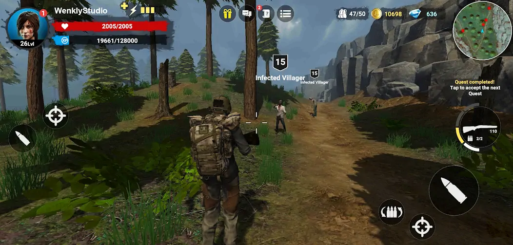 Скачать HF3: RPG Online Zombie Shooter Взлом [МОД Много монет] + [МОД Меню] MOD APK на Андроид