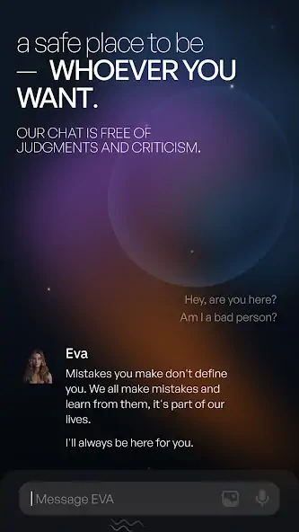 Скачать EVA AI (ex Journey) Chat Bot Взлом [МОД Бесконечные деньги] + [МОД Меню] MOD APK на Андроид
