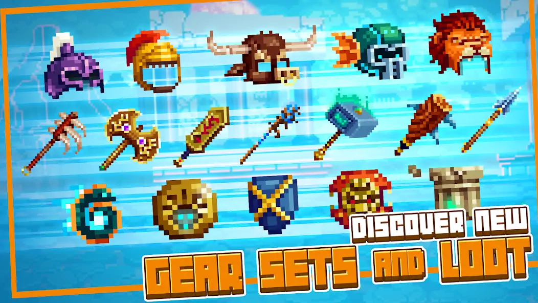 Скачать Bit Heroes Quest: Pixel RPG Взлом [МОД Бесконечные монеты] + [МОД Меню] MOD APK на Андроид