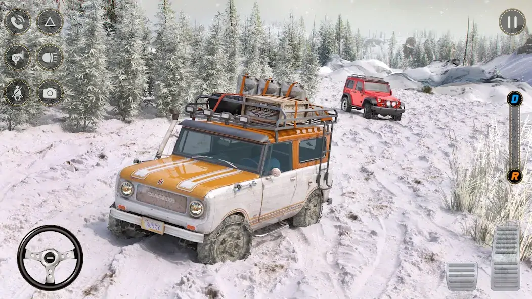 Скачать Mud Truck Snow Driving Game 3d Взлом [МОД Много монет] + [МОД Меню] MOD APK на Андроид