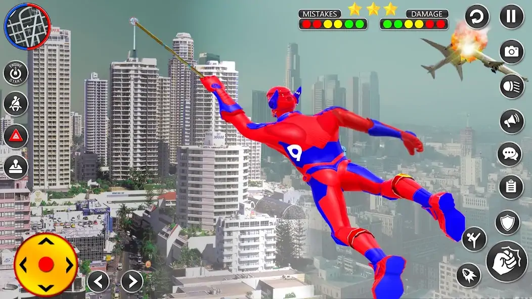 Скачать Человек-паук-герой: игры-пауки Взлом [МОД Много денег] + [МОД Меню] MOD APK на Андроид