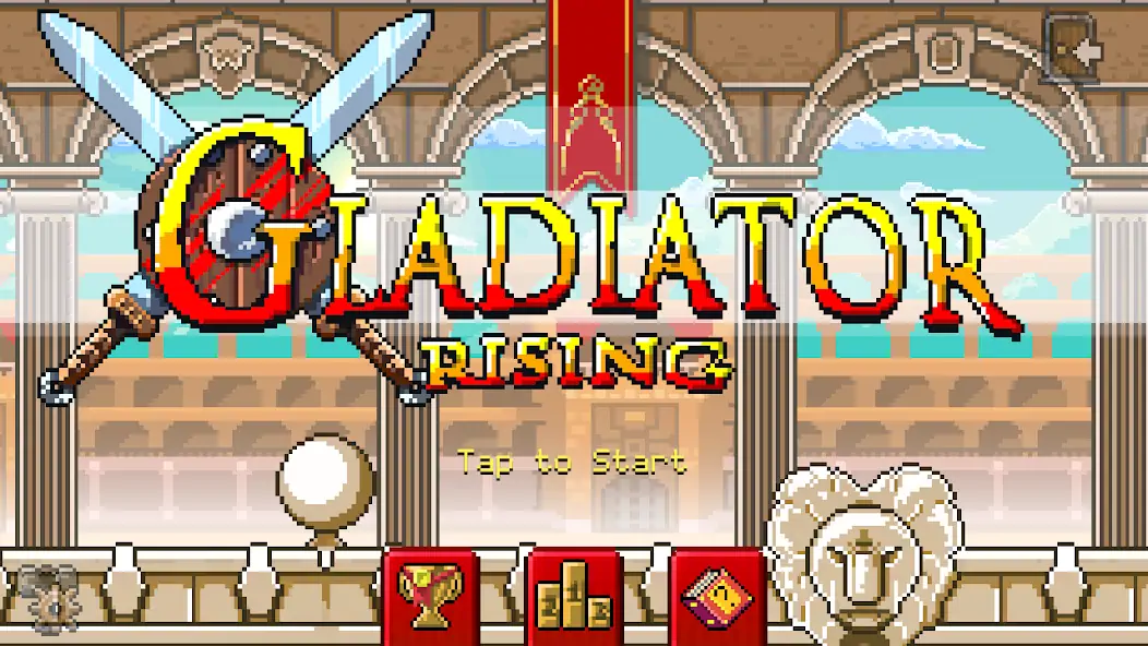 Скачать Gladiator Rising: Рог-лайкРПГ Взлом [МОД Бесконечные монеты] + [МОД Меню] MOD APK на Андроид