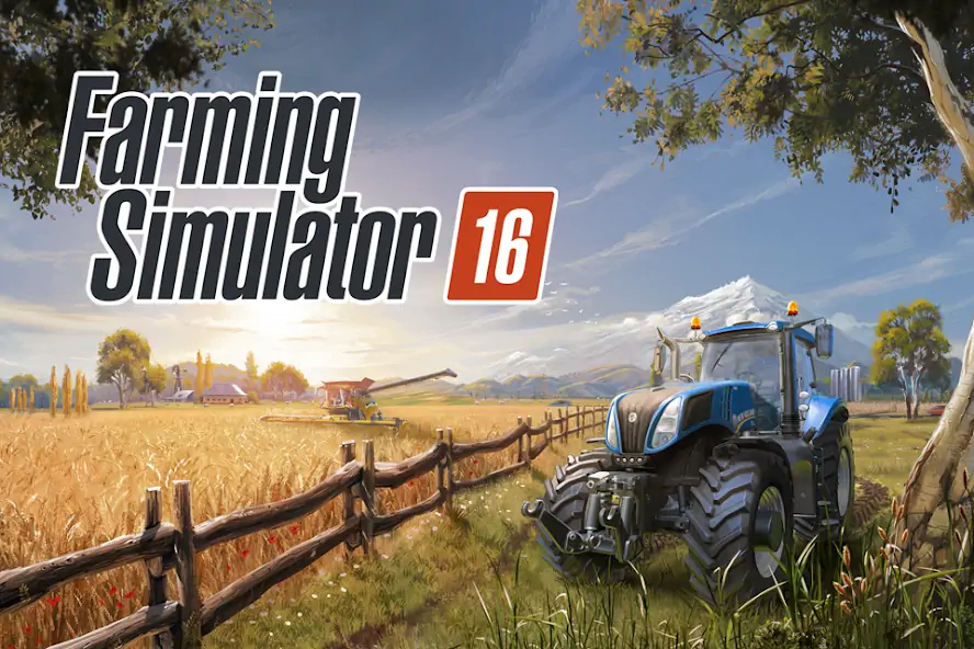 Скачать Farming Simulator 16 Взлом [МОД Много денег] + [МОД Меню] MOD APK на Андроид