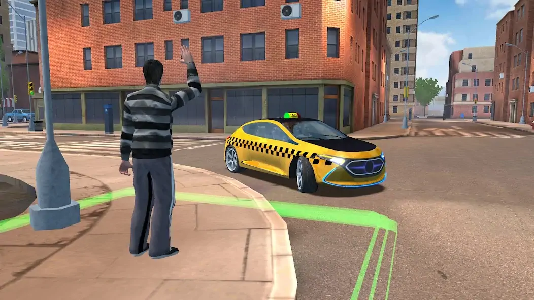 Скачать Taxi Sim 2020 Взлом [МОД Бесконечные деньги] + [МОД Меню] MOD APK на Андроид
