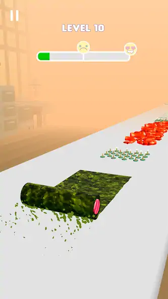 Скачать Sushi Roll 3D - Готовь Суши Взлом [МОД Бесконечные монеты] + [МОД Меню] MOD APK на Андроид