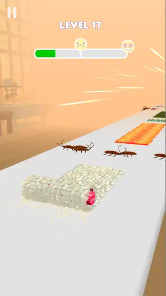 Скачать Sushi Roll 3D - Готовь Суши Взлом [МОД Бесконечные монеты] + [МОД Меню] MOD APK на Андроид