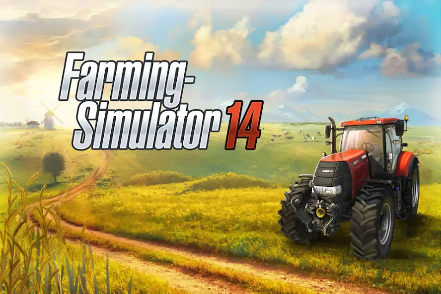 Скачать Farming Simulator 14 Взлом [МОД Бесконечные монеты] + [МОД Меню] MOD APK на Андроид