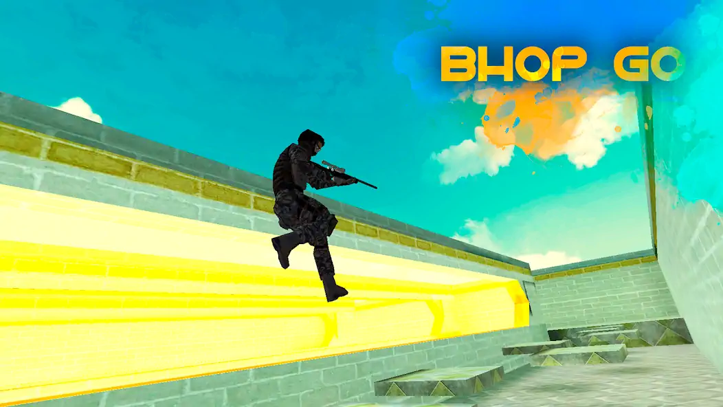 Скачать Bhop GO Взлом [МОД Бесконечные монеты] + [МОД Меню] MOD APK на Андроид