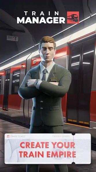 Скачать Train Manager - 2023 Взлом [МОД Бесконечные деньги] + [МОД Меню] MOD APK на Андроид