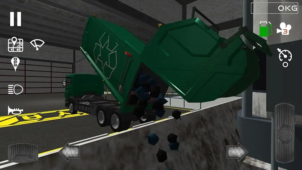 Скачать Trash Truck Simulator Взлом [МОД Бесконечные деньги] + [МОД Меню] MOD APK на Андроид