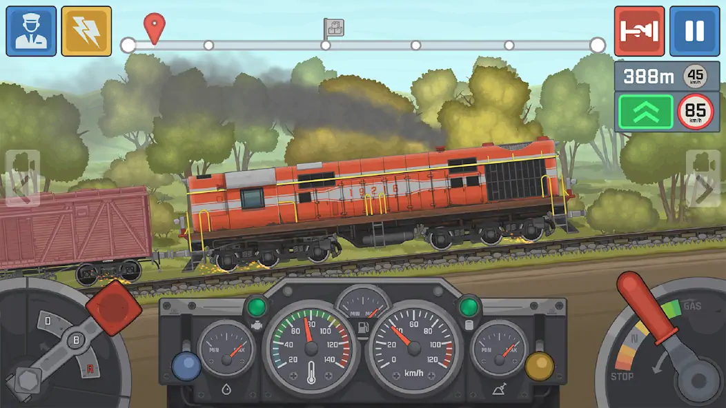 Скачать Train Simulator: поезд игра 2D Взлом [МОД Бесконечные монеты] + [МОД Меню] MOD APK на Андроид